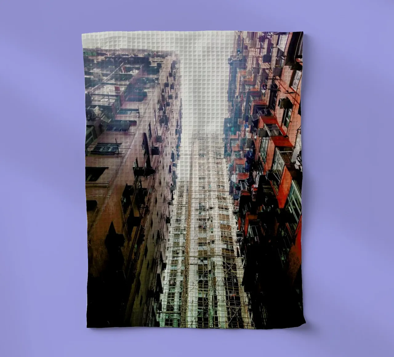 Hong Kong Architecture torchon de Marc Schulthess