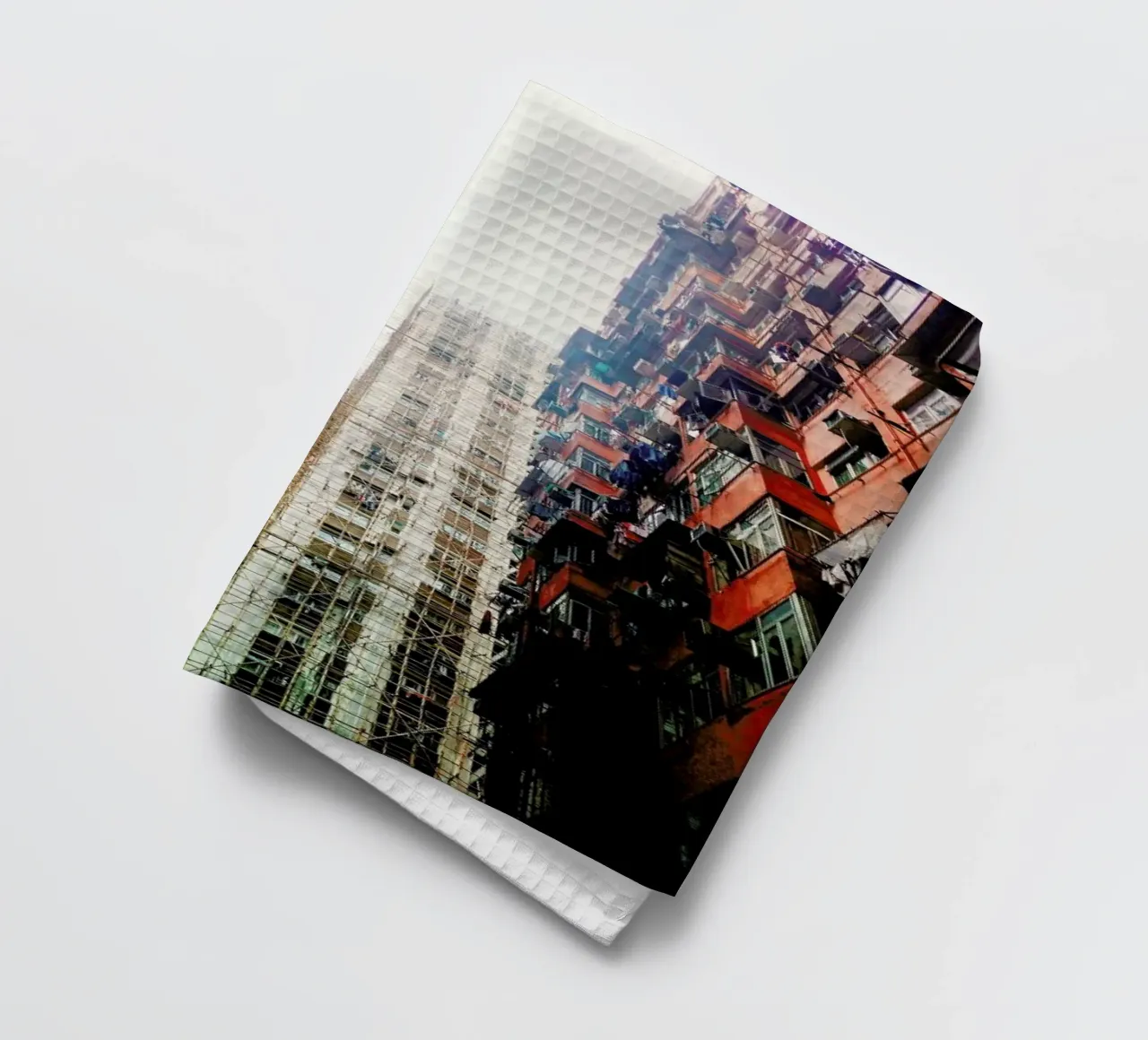 Hong Kong Architecture torchon de Marc Schulthess