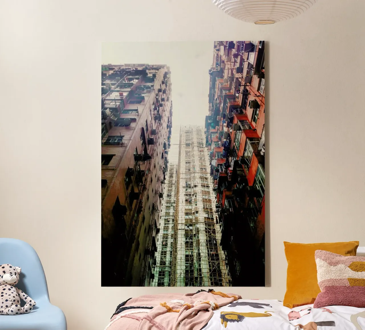 Hong Kong Architecture tela da Marc Schulthess