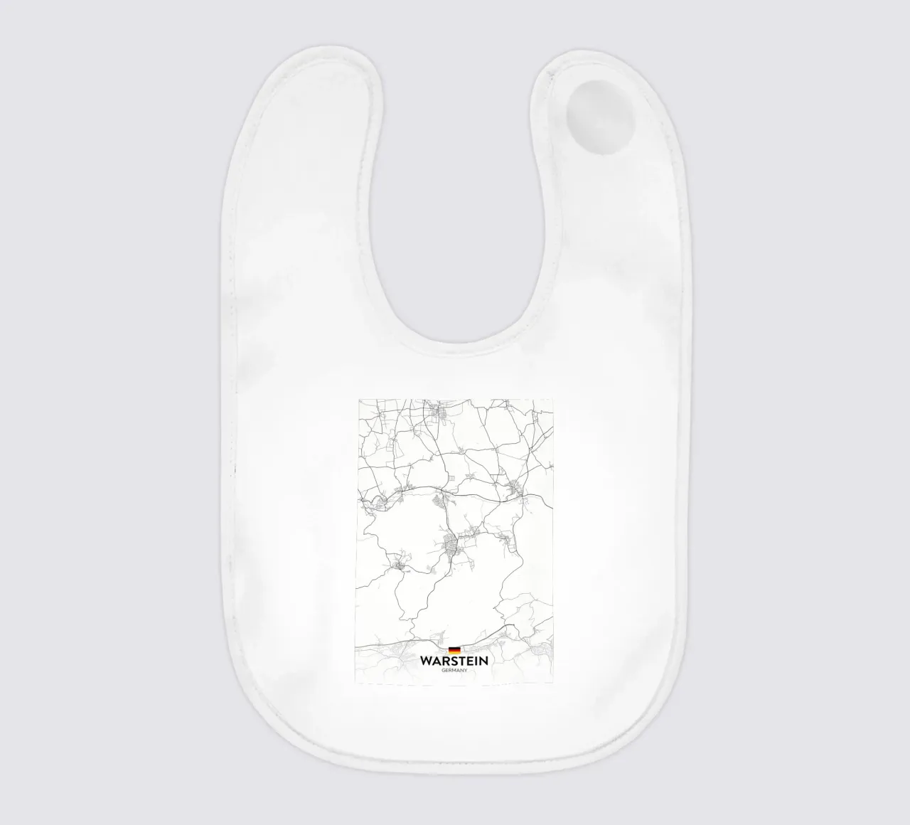 Warstein DE baby bib by Christopher Adams