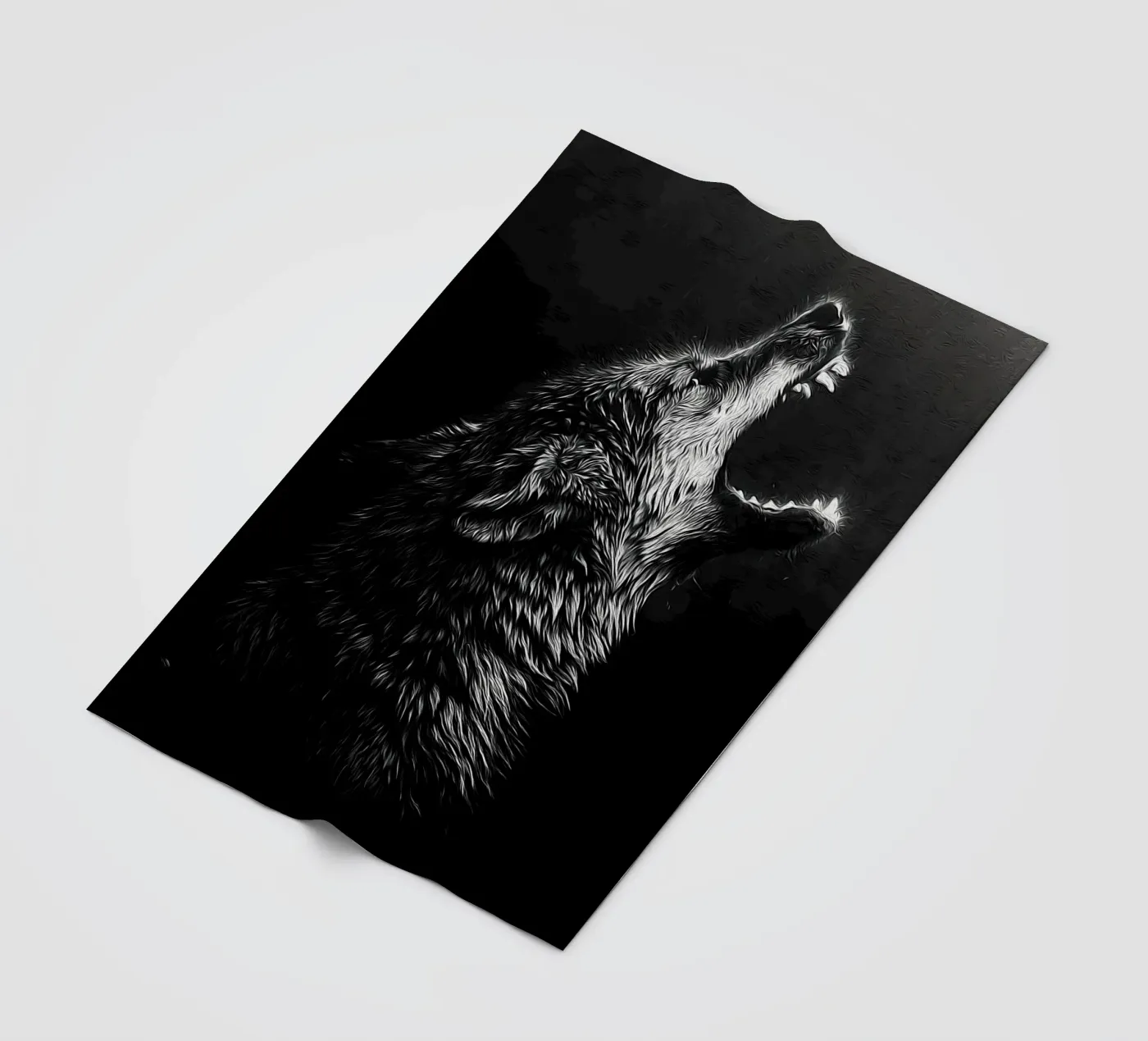 Wolf Animal fleecedeken van Pierre Walton