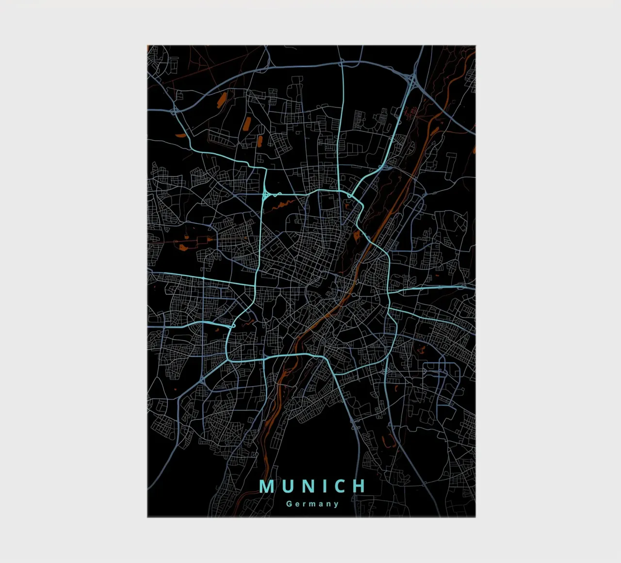 Munich notebook by Christopher Adams