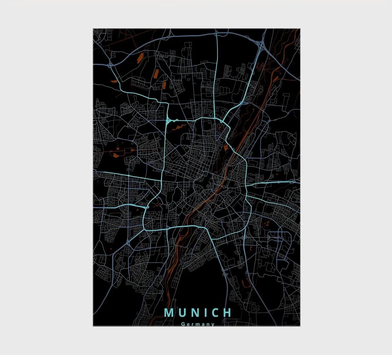 Munich notebook by Christopher Adams