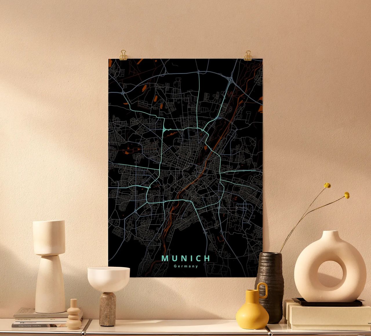 München Poster von Christopher Adams