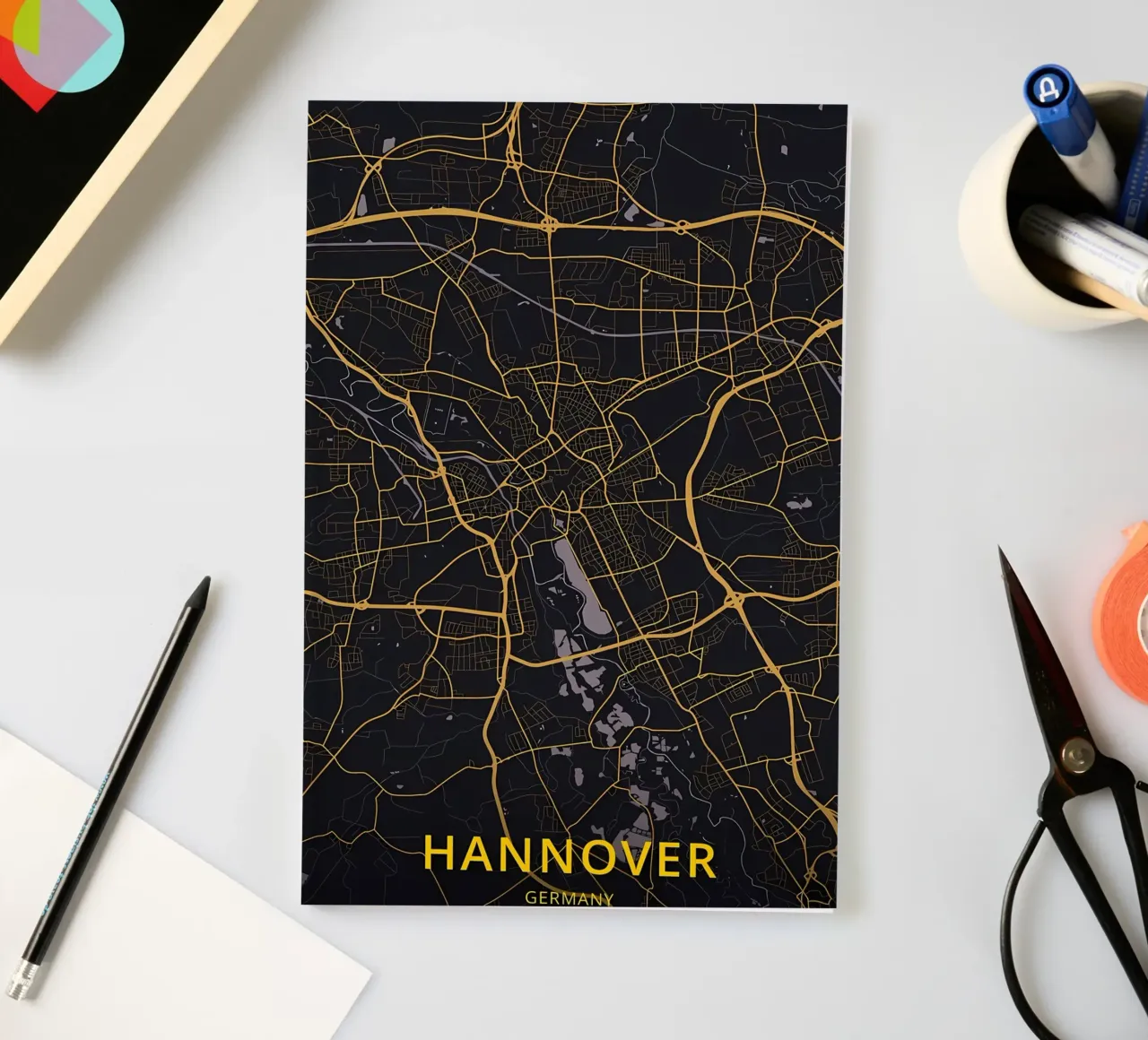 HANNOVER notebook by Christopher Adams
