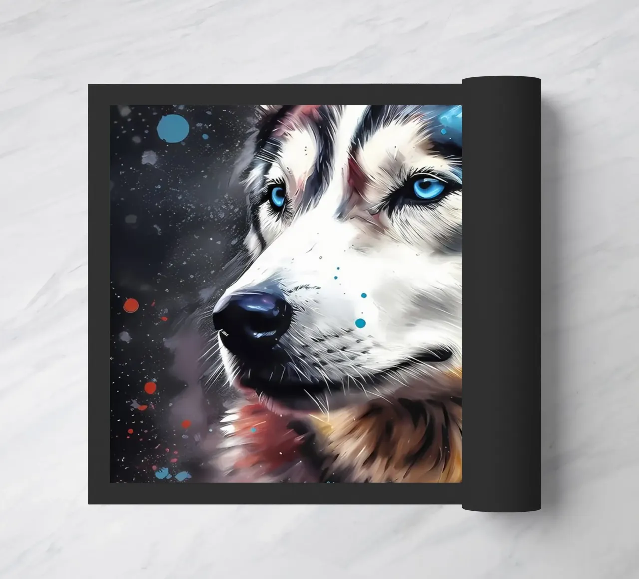 Wolf Dier deurmat van Pierre Walton