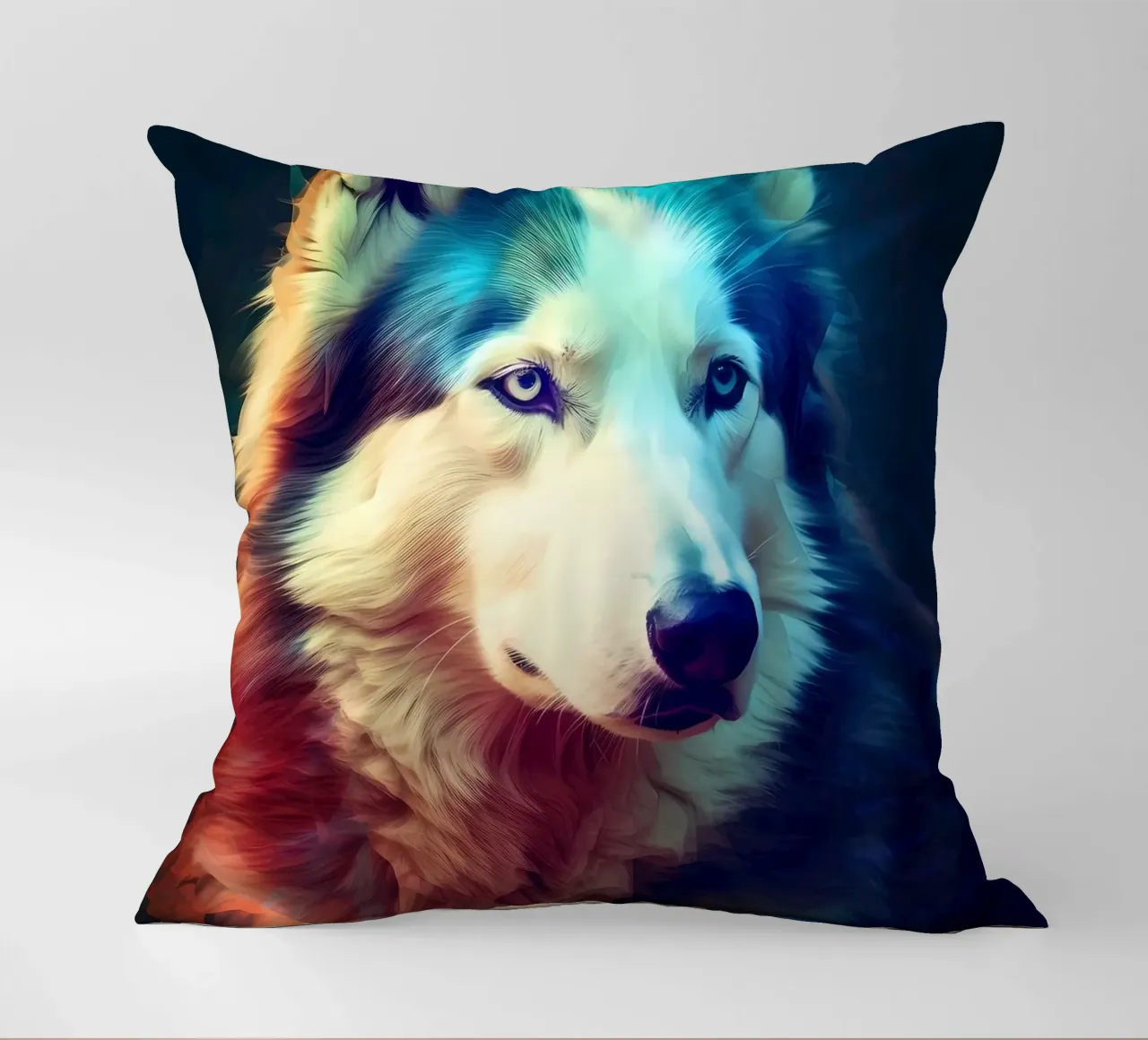 Animale lupo cuscino da Pierre Walton