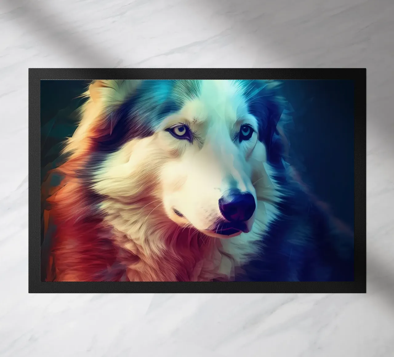 Wolf Dier deurmat van Pierre Walton