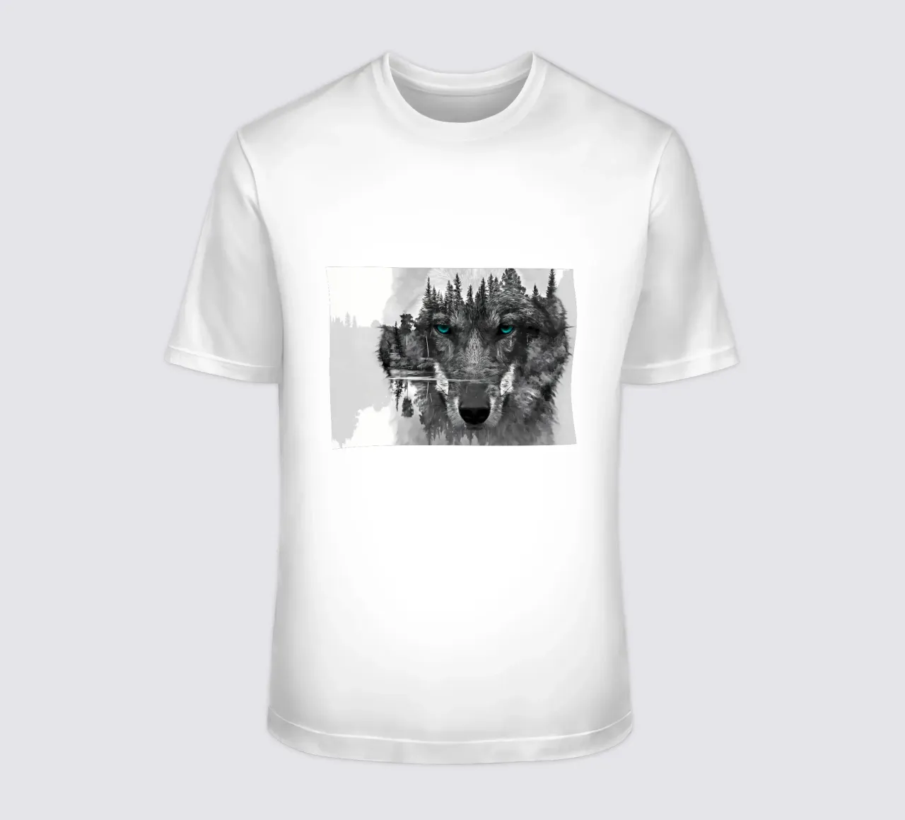 Wolf Animal t-shirt by Pierre Walton