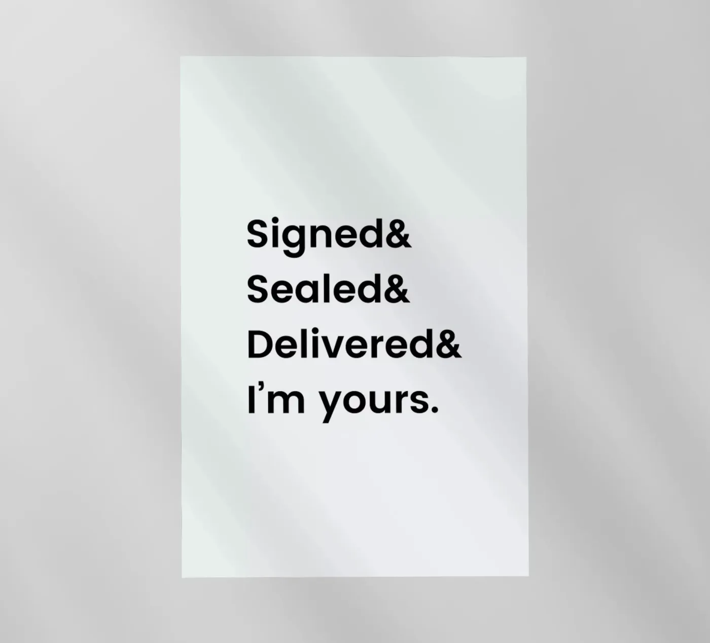It's Official pellicola backlit da Studio One