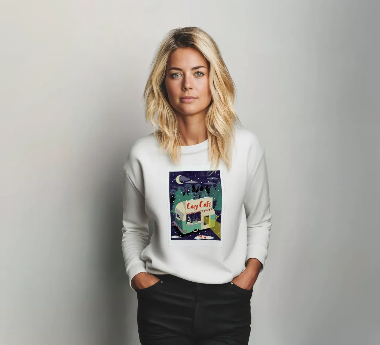 Cosy Cafe 2 felpa da Rocket68