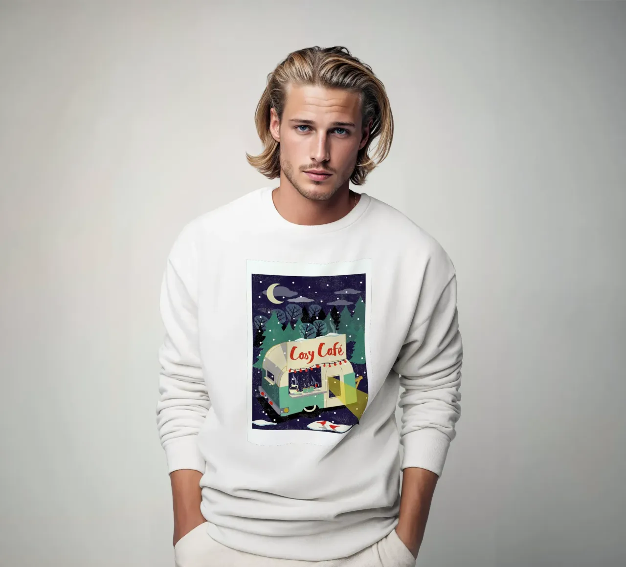 Cosy Cafe 2 felpa da Rocket68