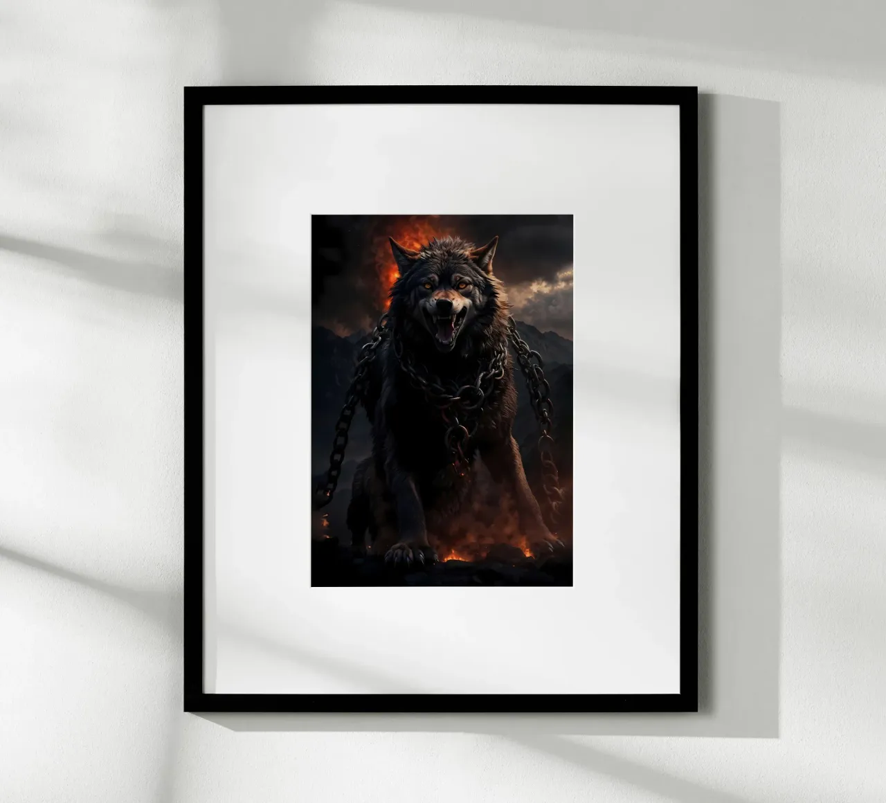 Animale lupo poster da Pierre Walton