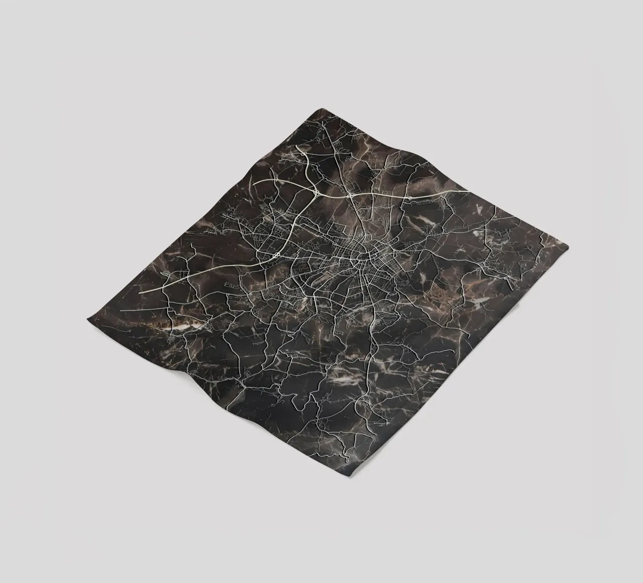 MAPPA DELLA CITTÀ DI CHEMNITZ coperta in pile da Christopher Adams