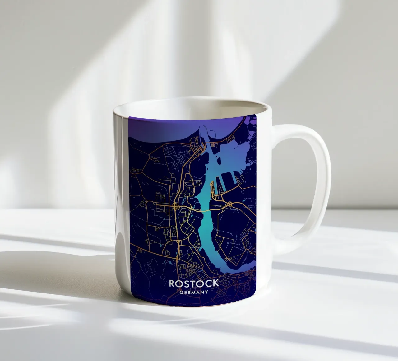 Rostock tazza in ceramica da Christopher Adams