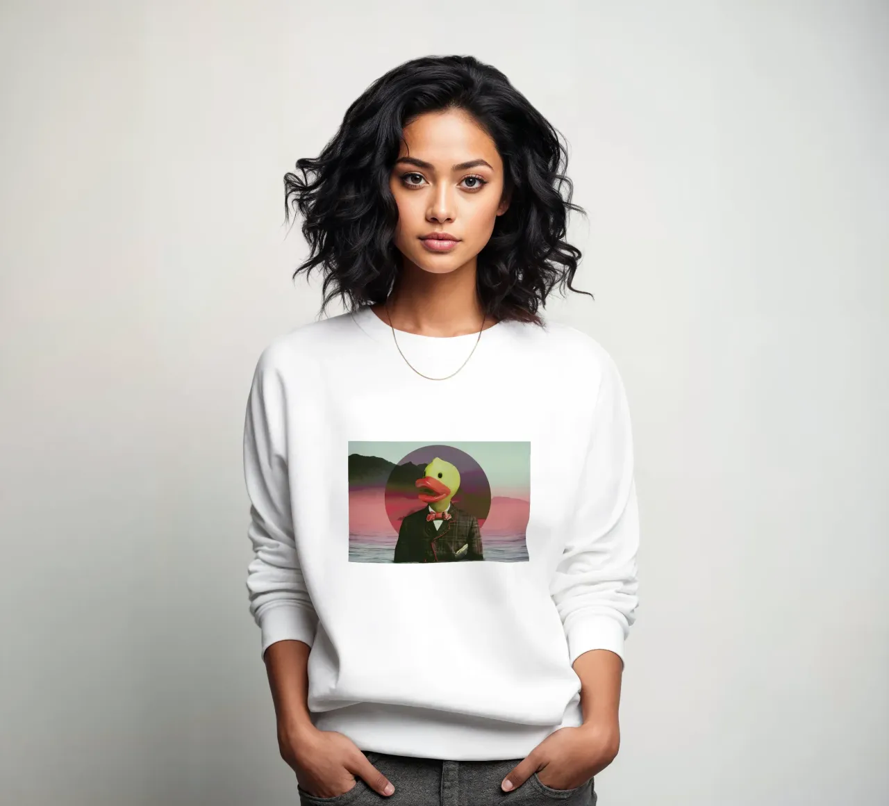 Rubber Ducky Sweatshirt von Ali Gulec