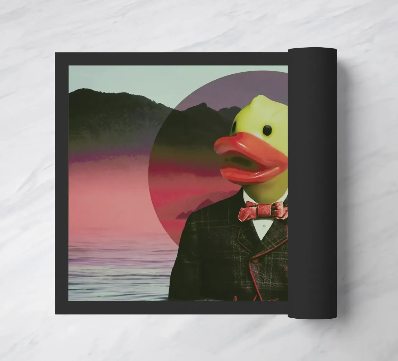Rubber Ducky felpudo de Ali Gulec