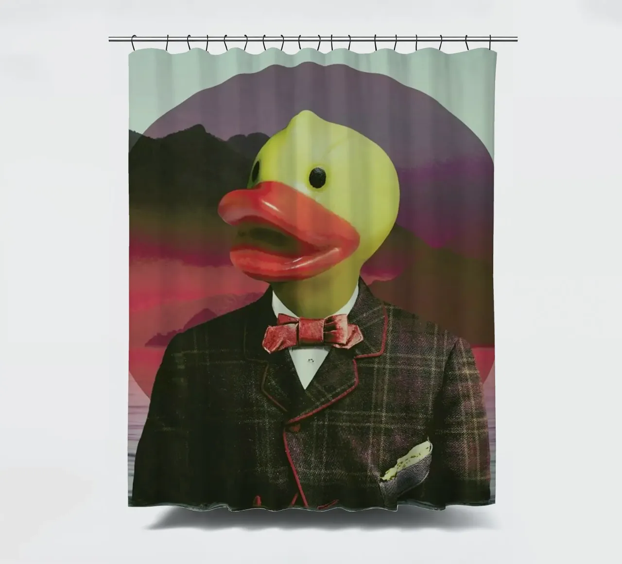 Rubber Ducky tenda da doccia da Ali Gulec