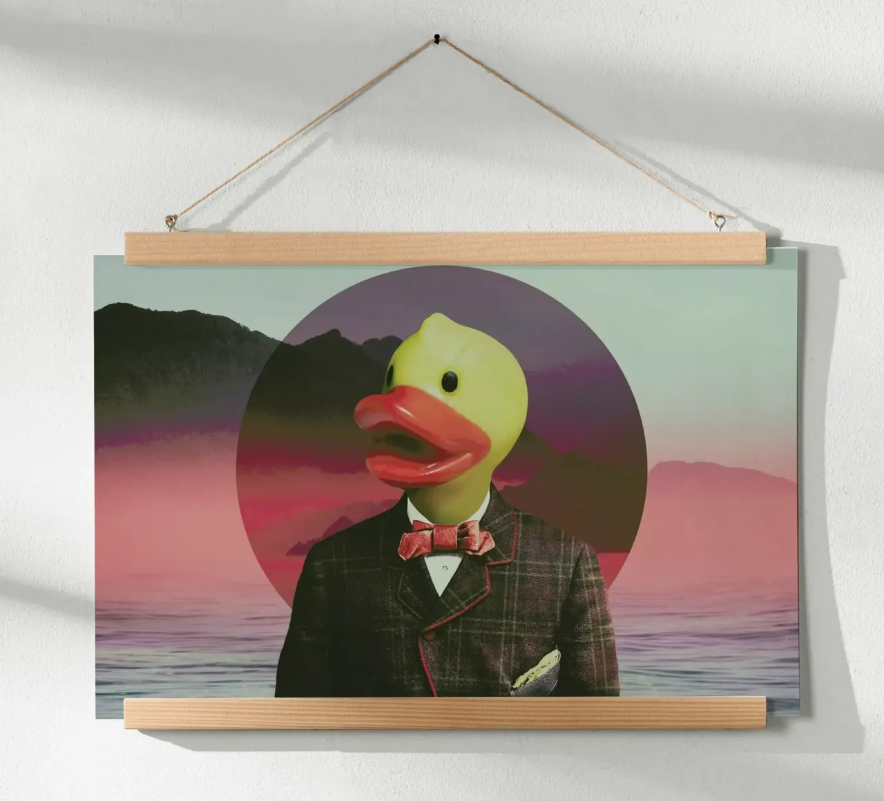 Rubber Ducky carta hahnemühle da Ali Gulec