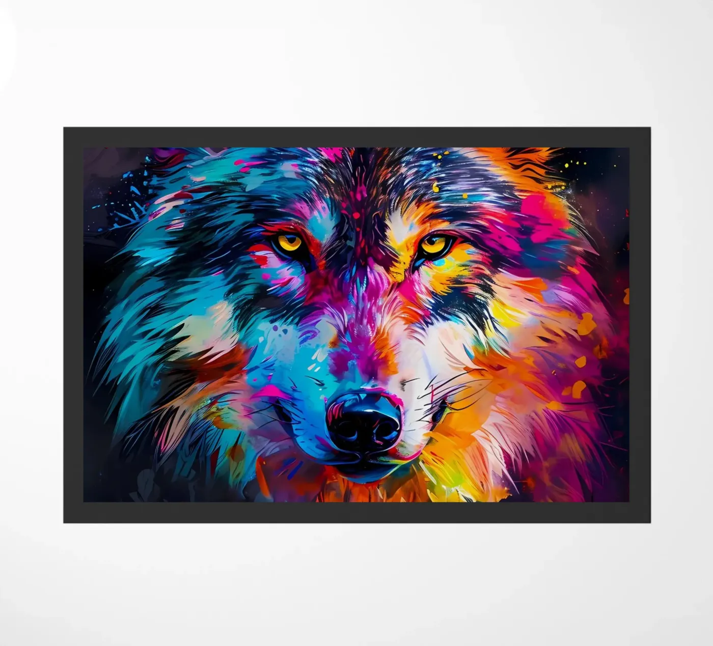 Wolf Dier deurmat van Pierre Walton