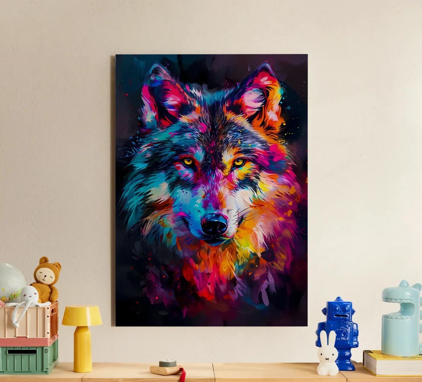 Wolf Dier forex-plaat van Pierre Walton