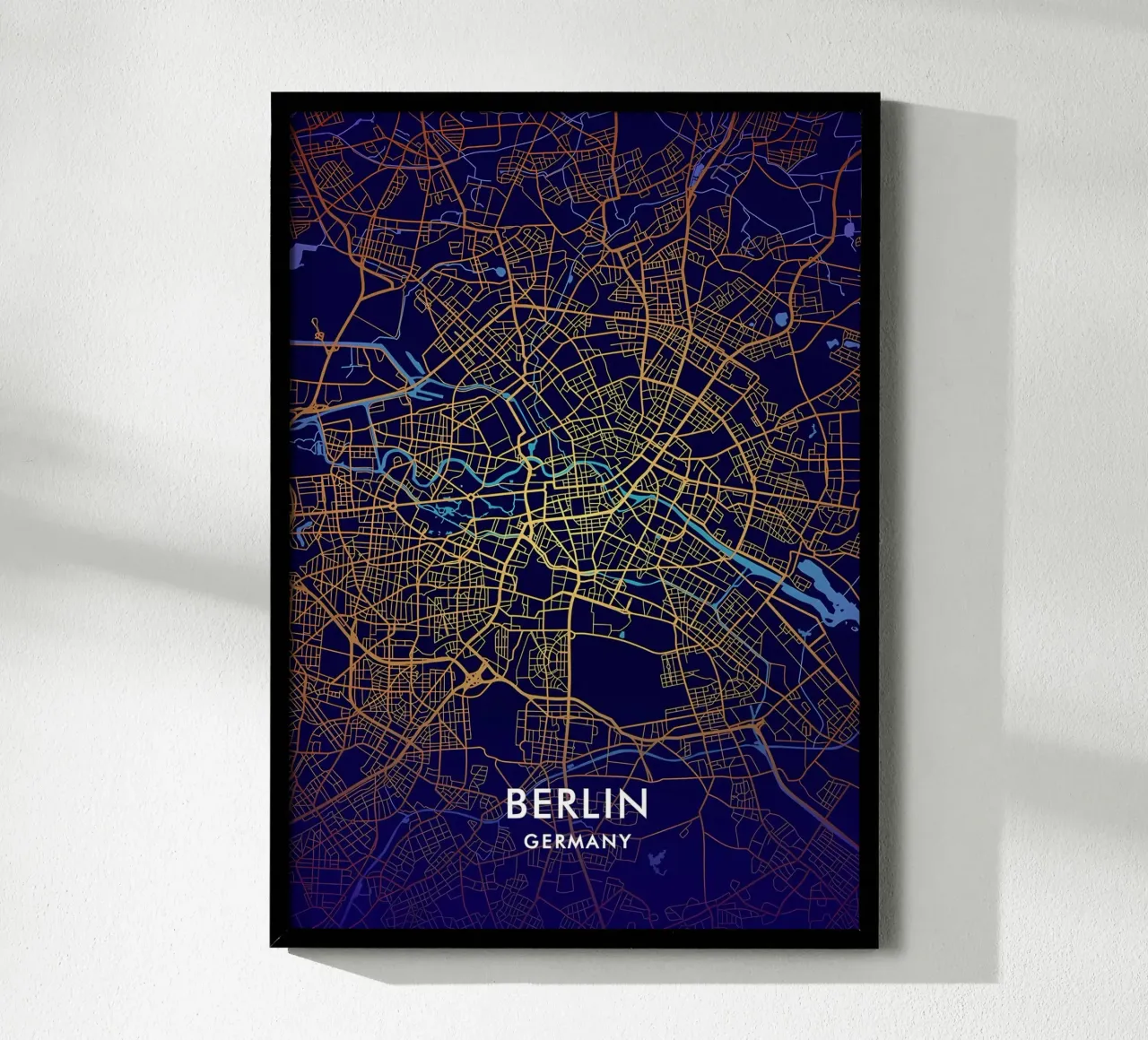 Berlin poster by Christopher Adams