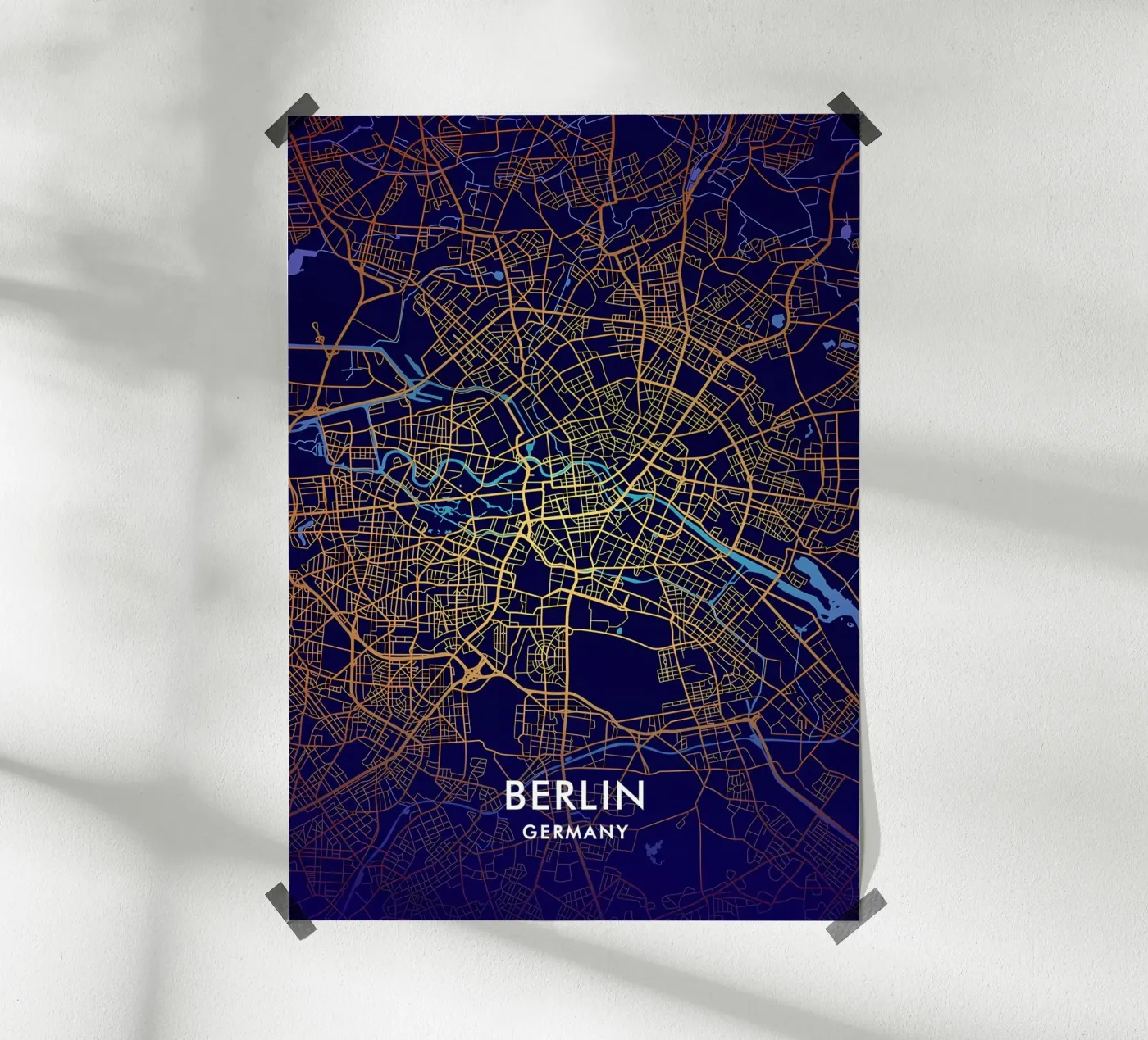 Berlin poster de Christopher Adams