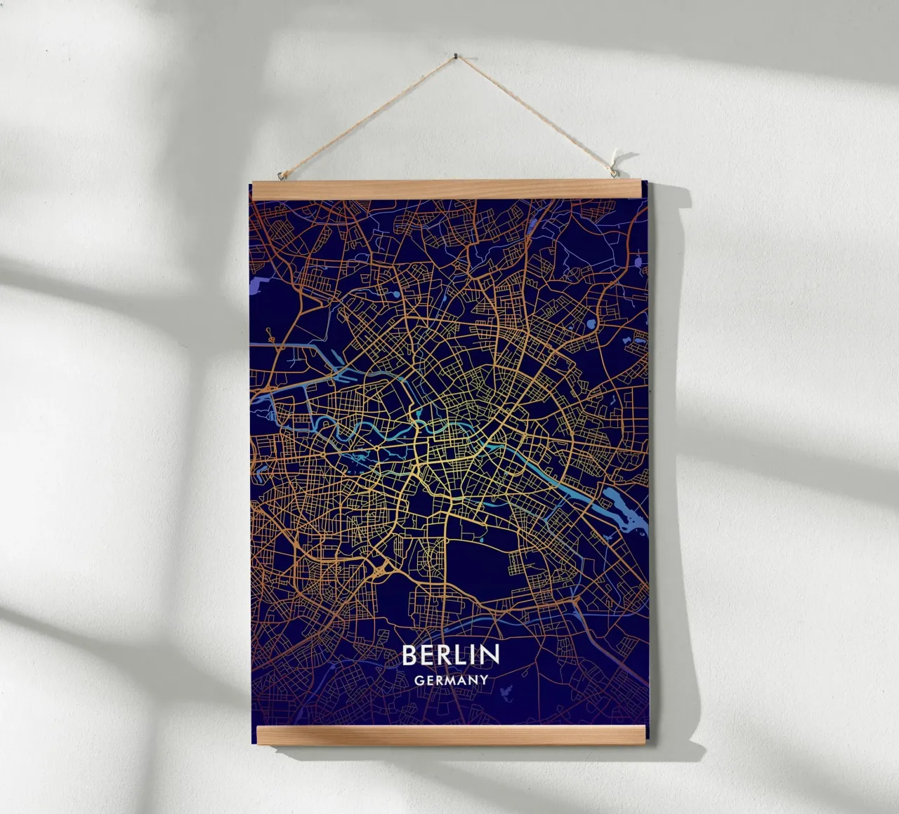 Berlin poster by Christopher Adams