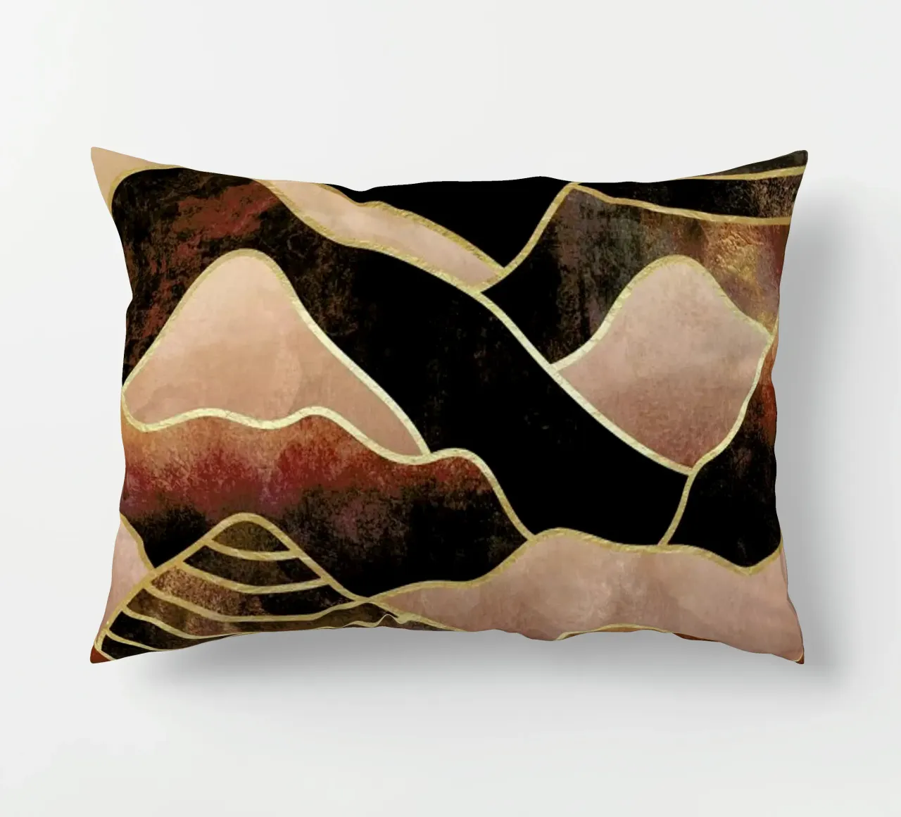 Sunkissed Mountains cuscino da Elisabeth Fredriksson