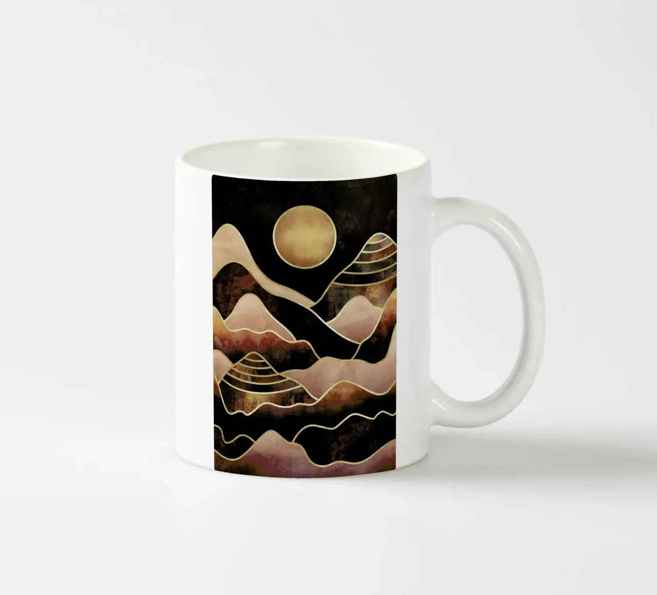 Sunkissed Mountains tazza in ceramica da Elisabeth Fredriksson