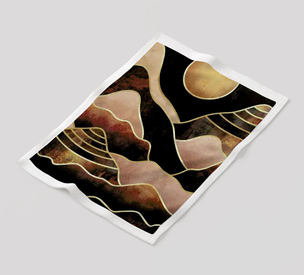 Sunkissed Mountains coperta in pile da Elisabeth Fredriksson