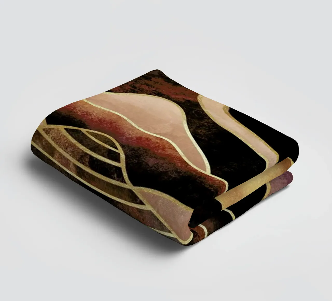 Sunkissed Mountains towel by Elisabeth Fredriksson