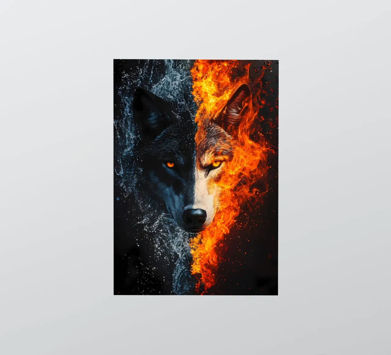 Wolf Animal sticker by Pierre Walton
