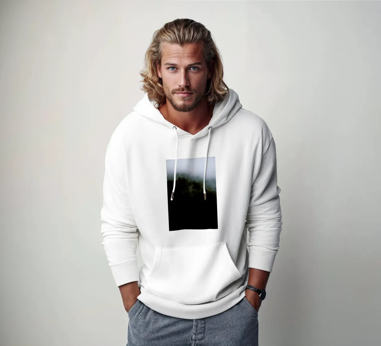 The Woods I felpa con cappuccio da Dustin Janko