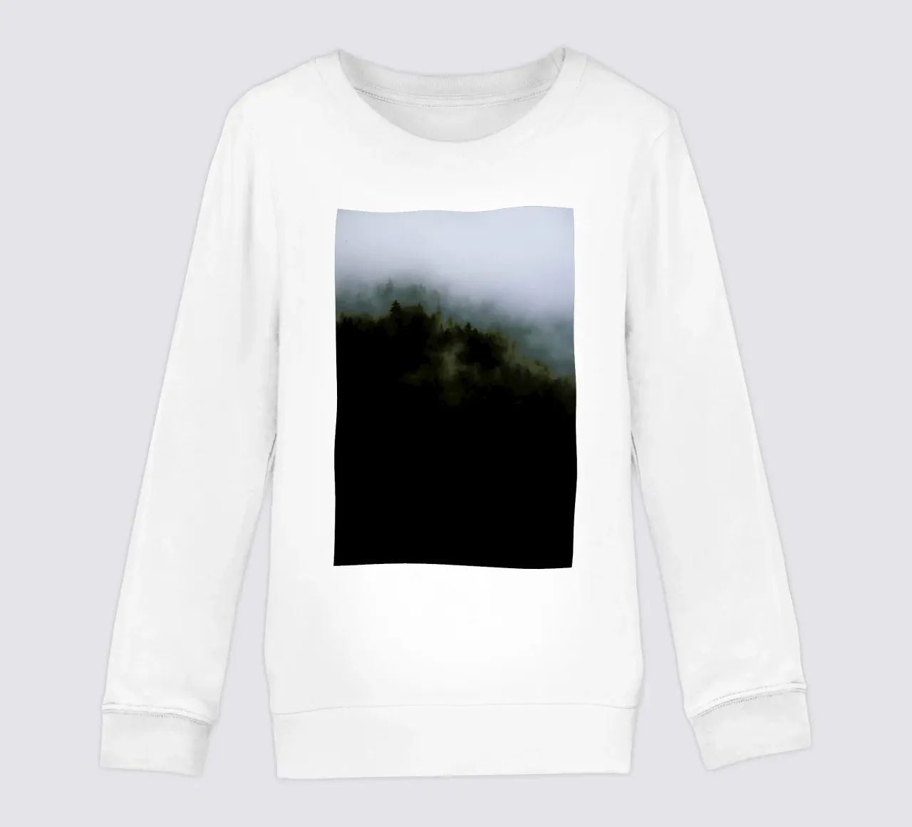 The Woods I kids sweatshirt by Dustin Janko