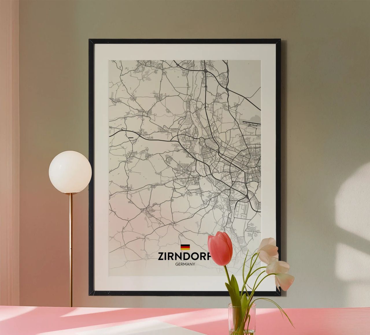 Zirndorf DE Poster von Christopher Adams