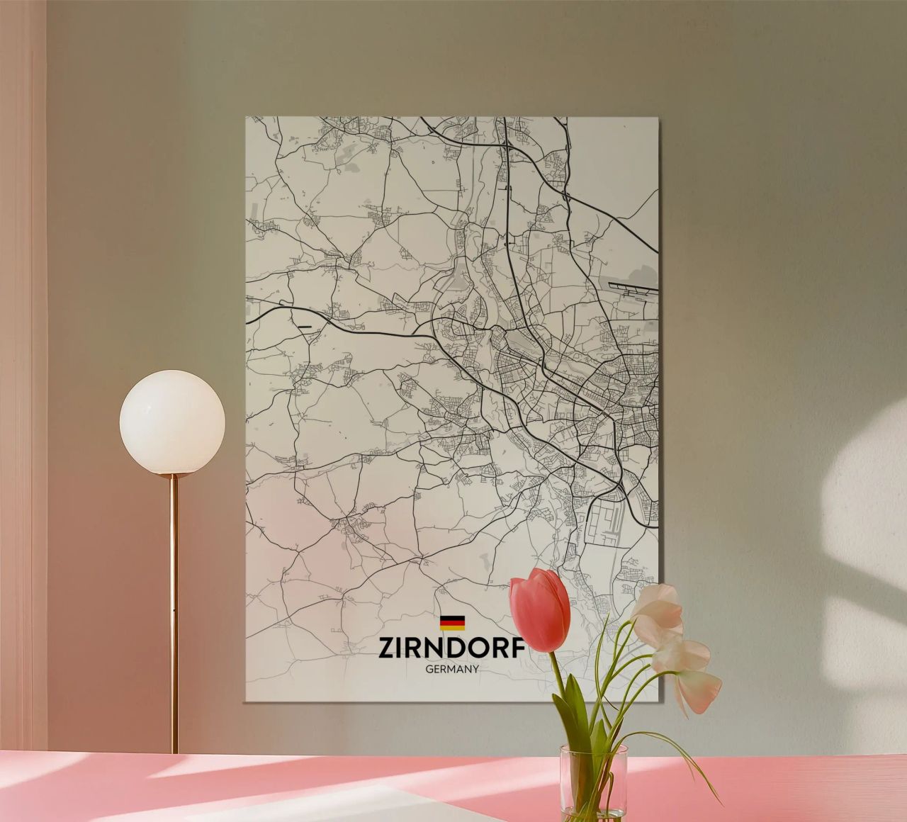 Zirndorf DE Poster von Christopher Adams