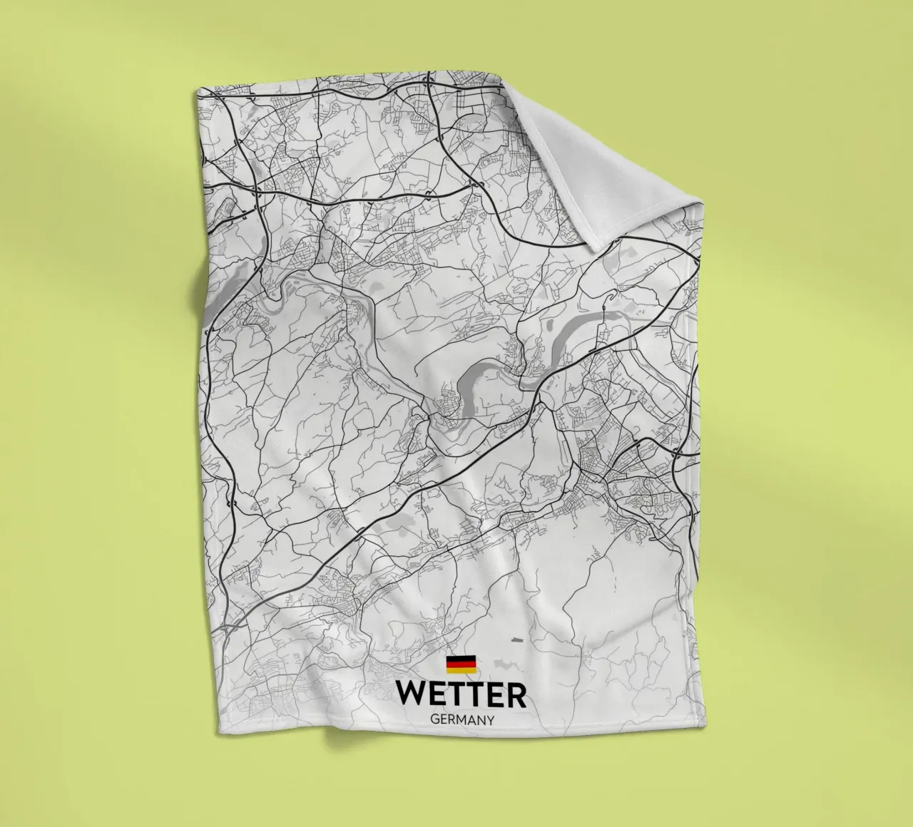Weather DE fleece blanket by Christopher Adams