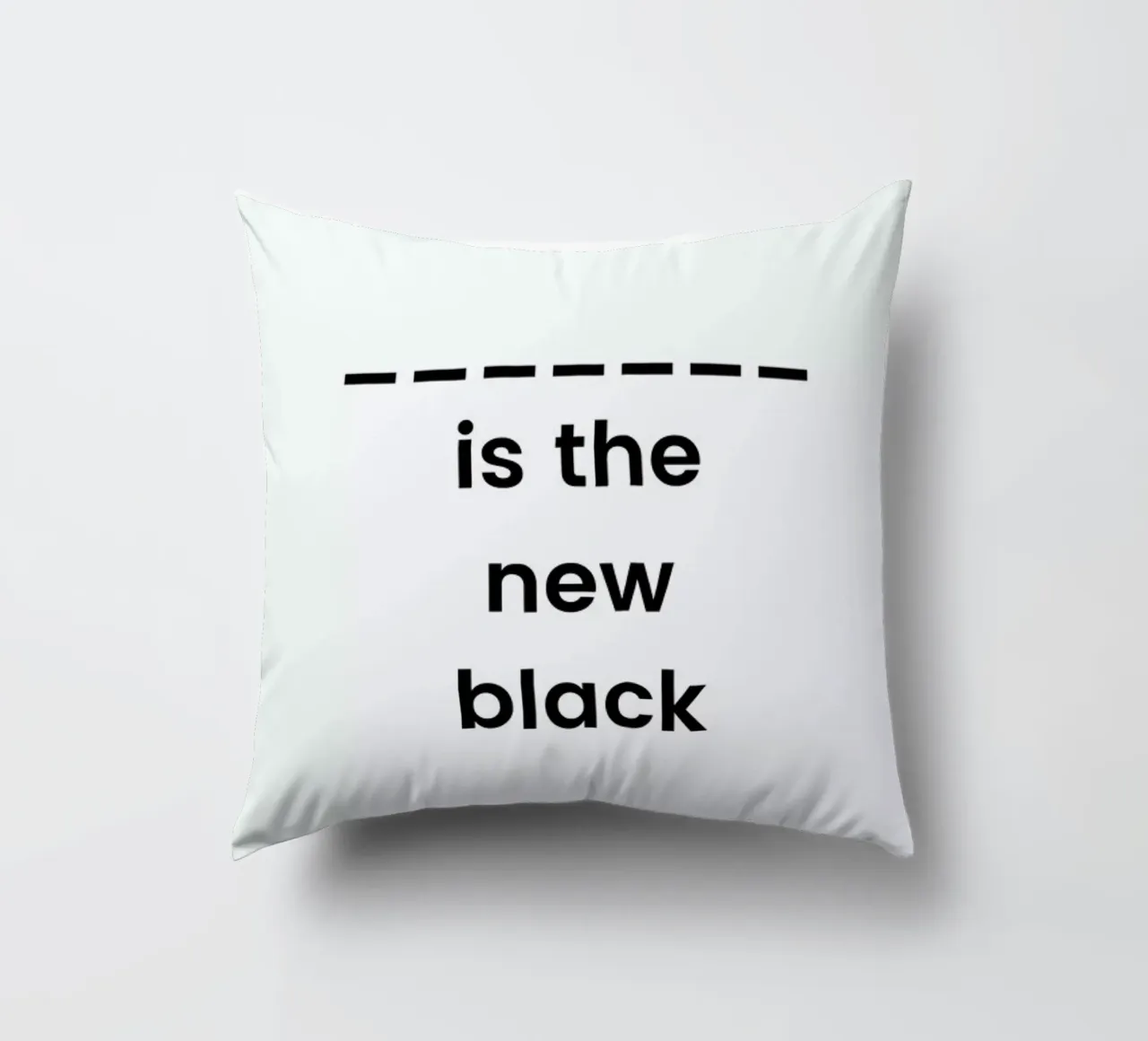 The New Black cuscino da Studio One