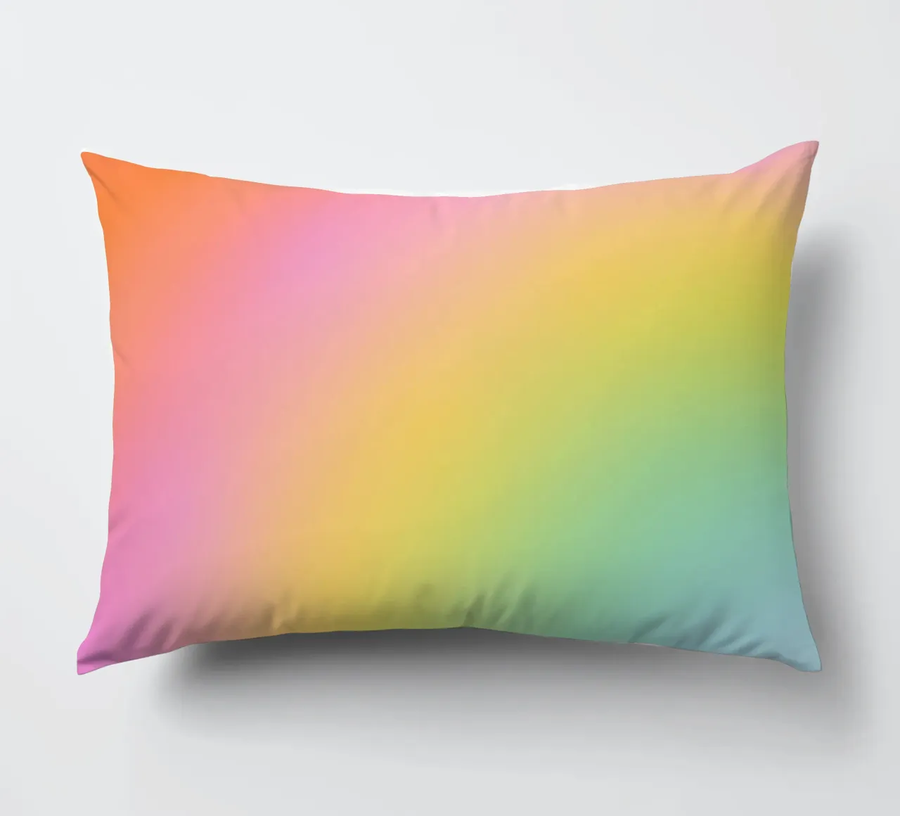 Sognante Candy Arcobaleno Gradiente cuscino da Dominique Vari Abstract