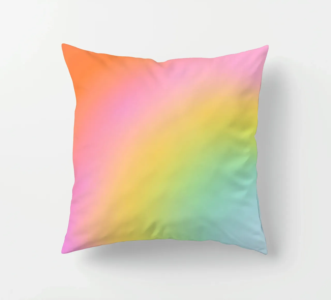 Sognante Candy Arcobaleno Gradiente cuscino da Dominique Vari Abstract