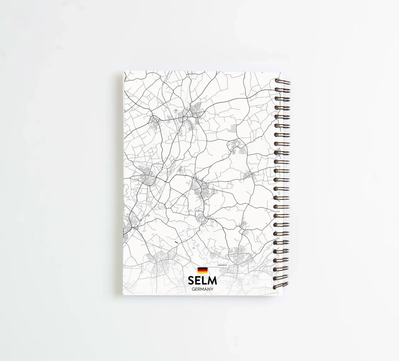 Selm DE spiral notebook by Christopher Adams