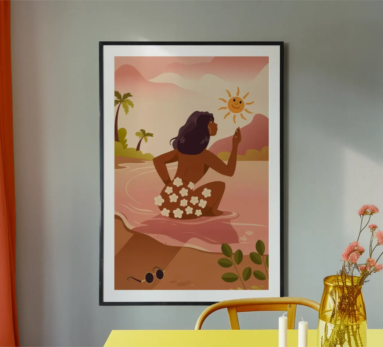 Acqua e sole carta hahnemühle da Demar Galleria