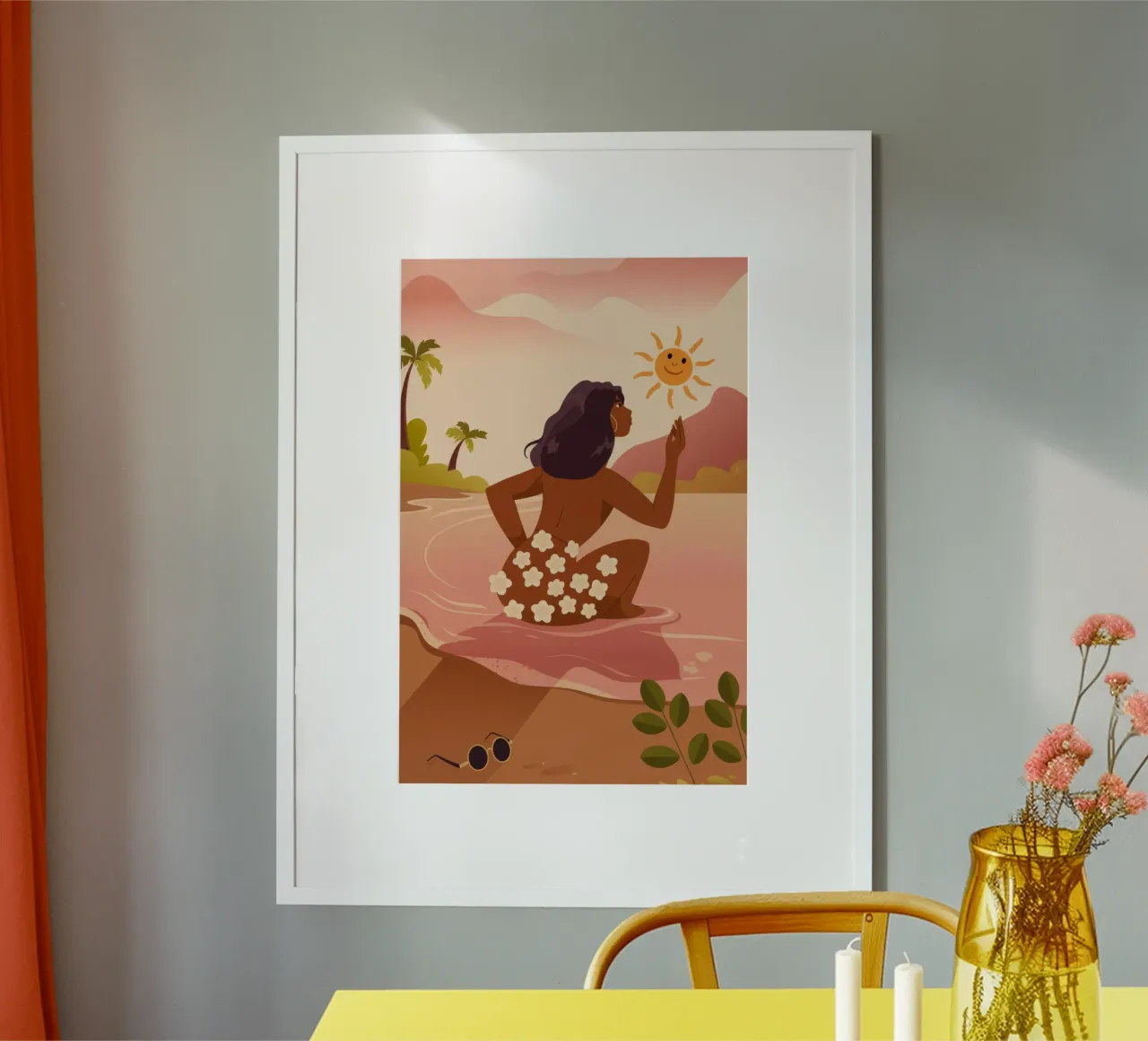 Acqua e sole carta hahnemühle da Demar Galleria