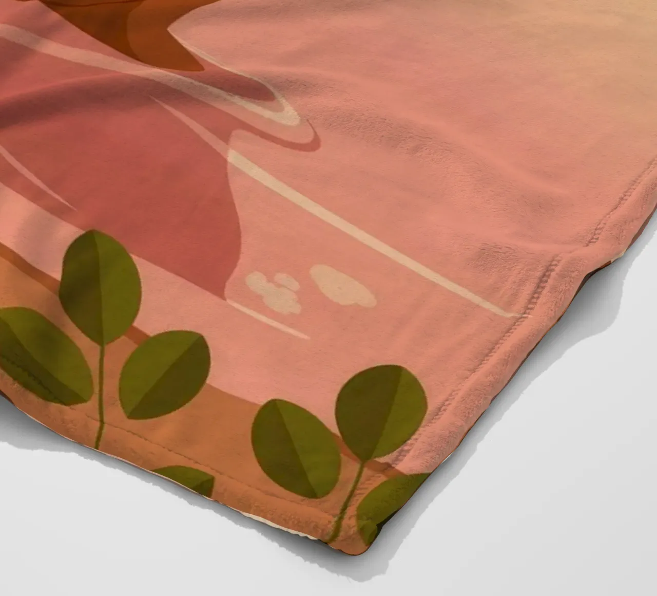 Acqua e sole coperta in pile da Demar Galleria