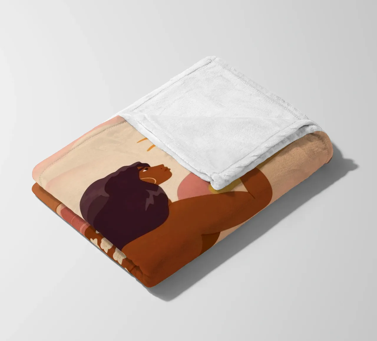 Acqua e sole coperta in pile da Demar Galleria