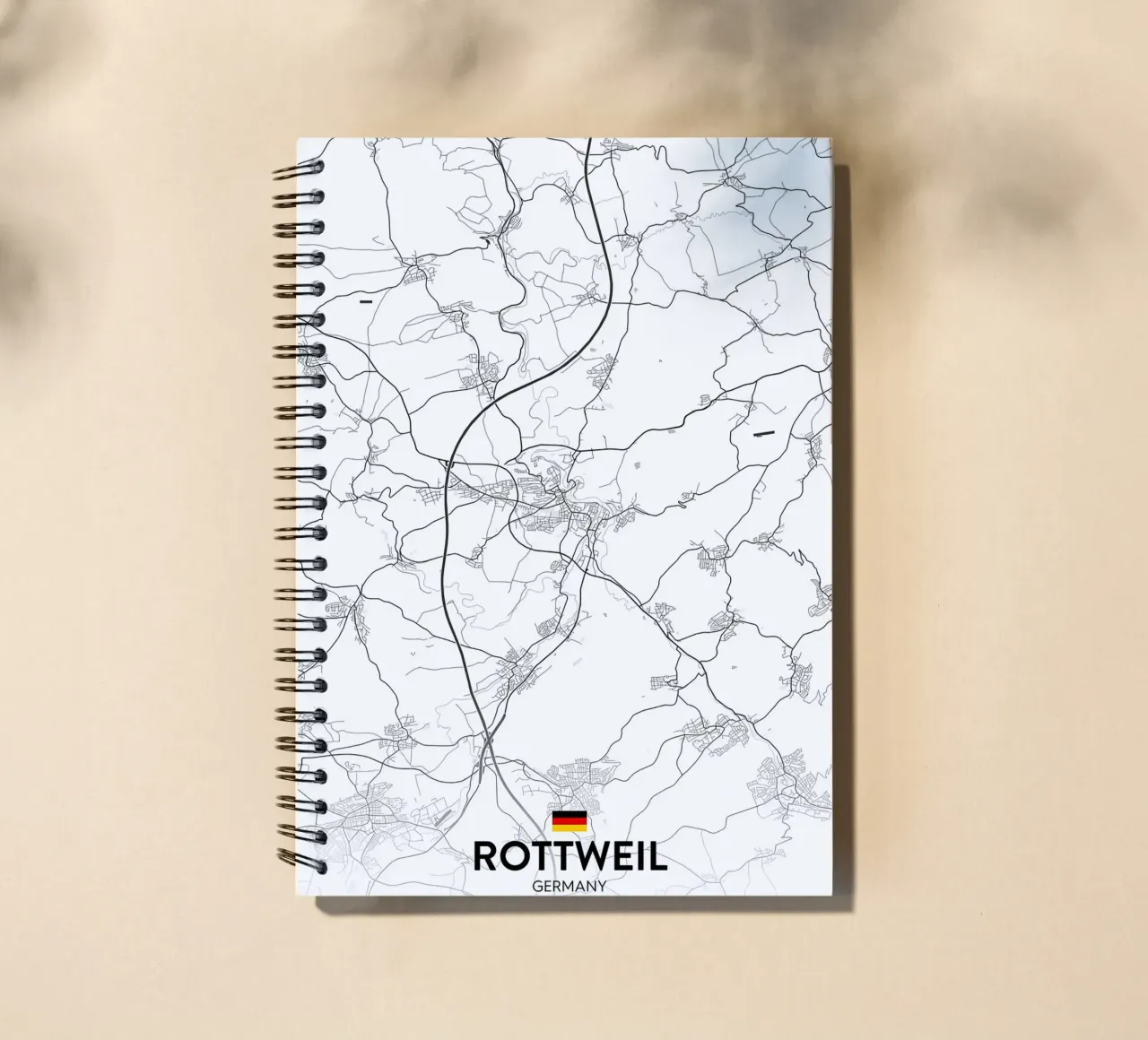 Rottweil DE spiral notebook by Christopher Adams
