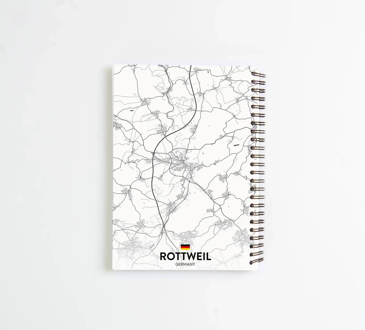 Rottweil DE spiral notebook by Christopher Adams