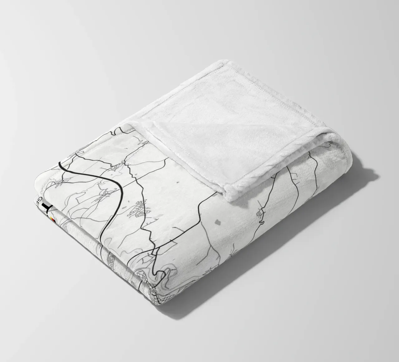 Rottweil DE fleece blanket by Christopher Adams