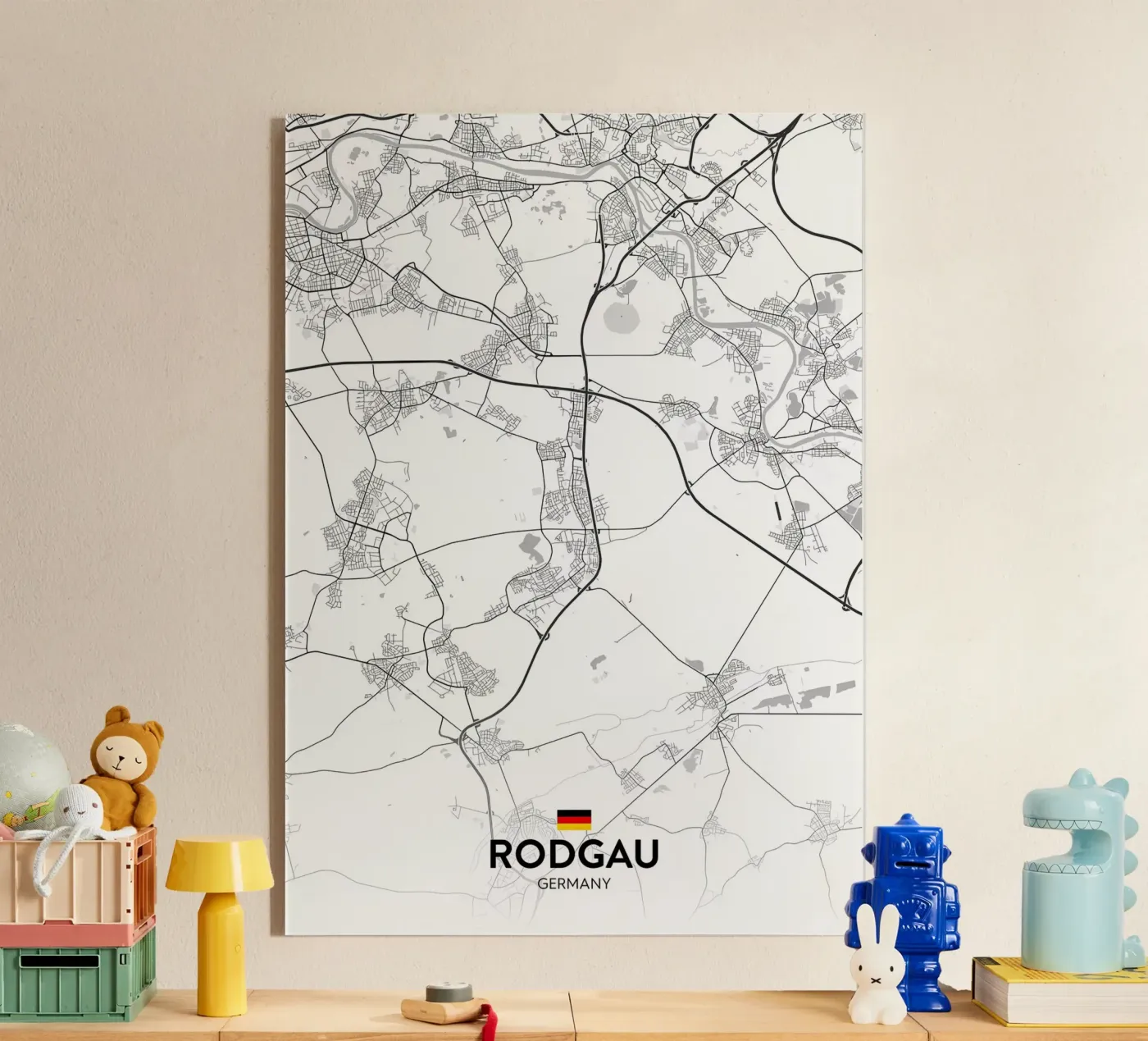 Rodgau DE acrylic glass by Christopher Adams